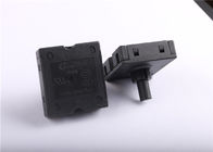 Siyah Nemlendirici Döner Seçici Anahtarı Yüksek Anahtarlama Güvenlik Faktörü 6x6x9.5mm